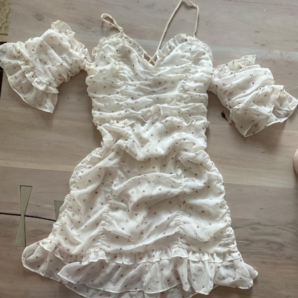 🍋For Love & Lemons LA BROOKE COCKTAIL DRESS - Picture 12 of 16